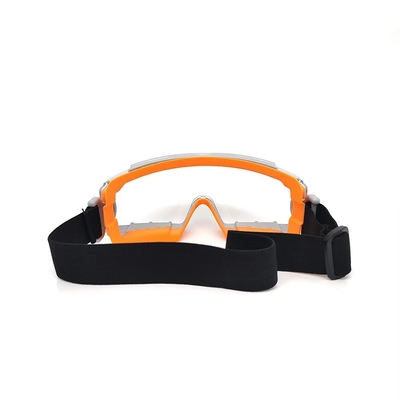Gafas de seguridad de doble molde que proporcionan control de niebla y ventilación adicionales con una lente resistente al impacto